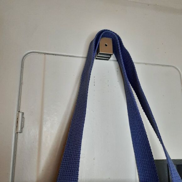 Hobby Gift Craft Bag Blue Floral Zippered With Inserts For Craft Projects & Tool - Picture 7 of 11